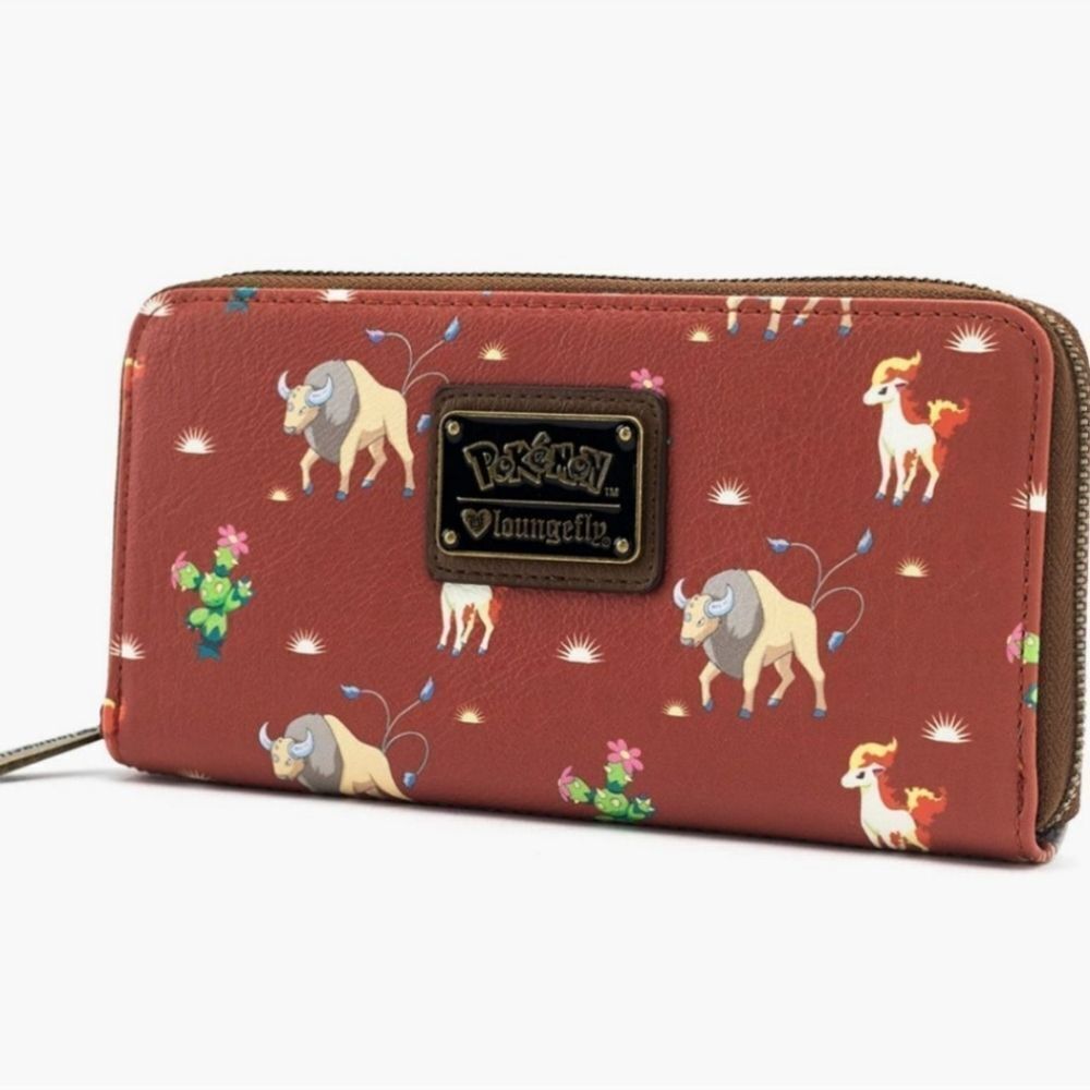 Loungefly Pokémon Tauros and Ponytas Wallet
